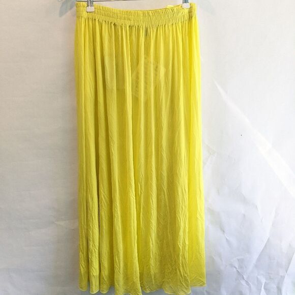 EMILIO Pucci Runway yellow skirt with underskirt 10 BNWT - Picture 2 of 9